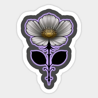 Yellow Flower Sticker